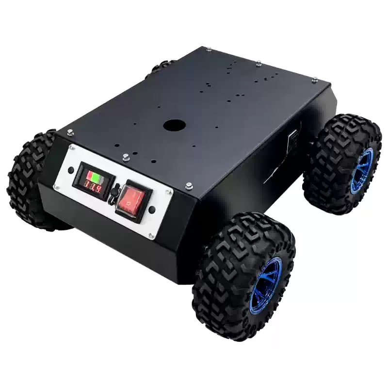 شاسی ربات چرخدار فولادی 4WD